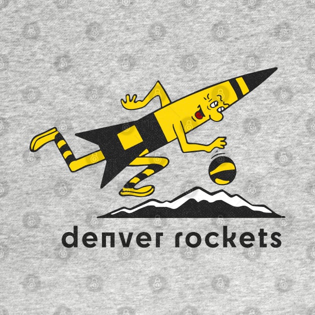 Defunct Denver Rockets Basketball 1973 by LocalZonly